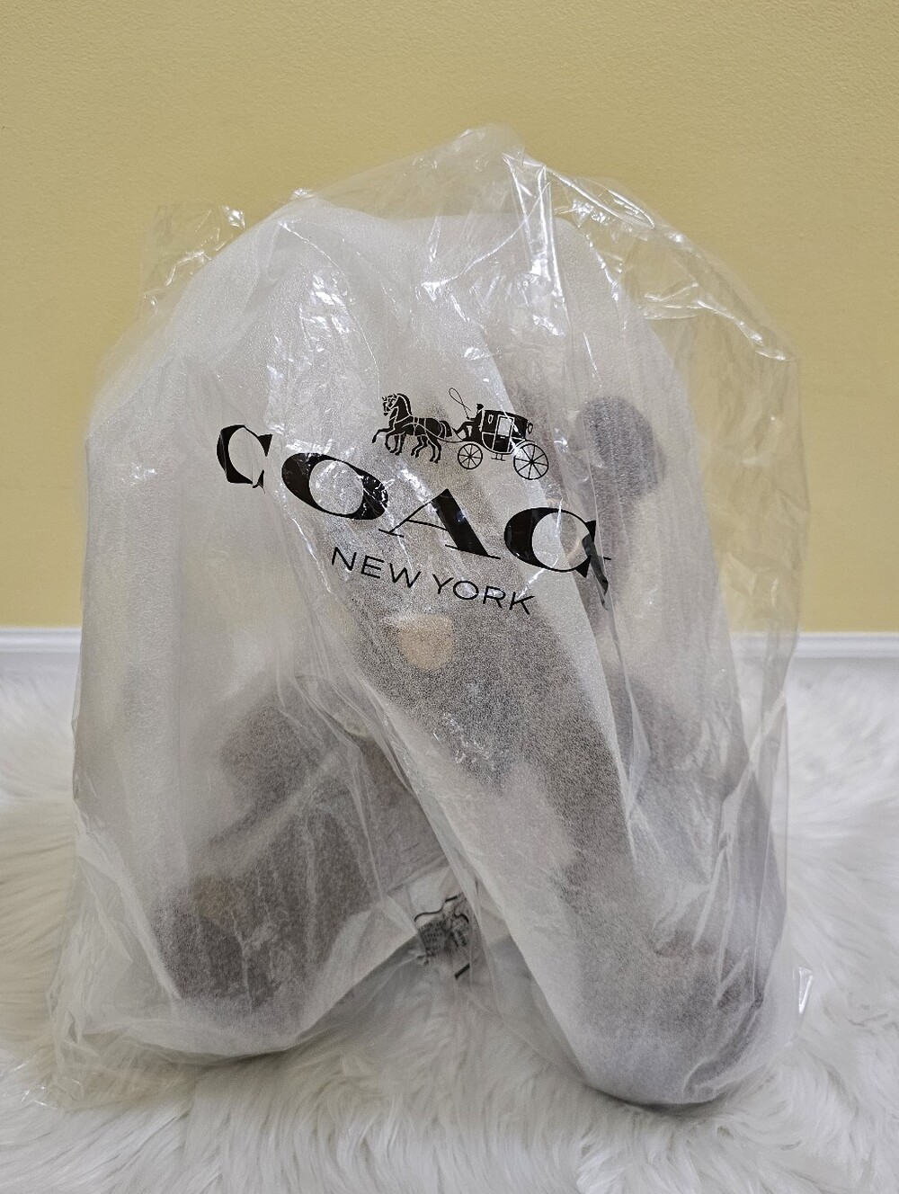 Coach Collectible Bear in Signature Canvas - Picture 11 of 12